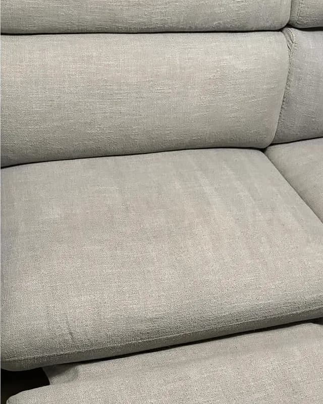 Power recliner — after cleaning
